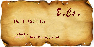 Dull Csilla névjegykártya